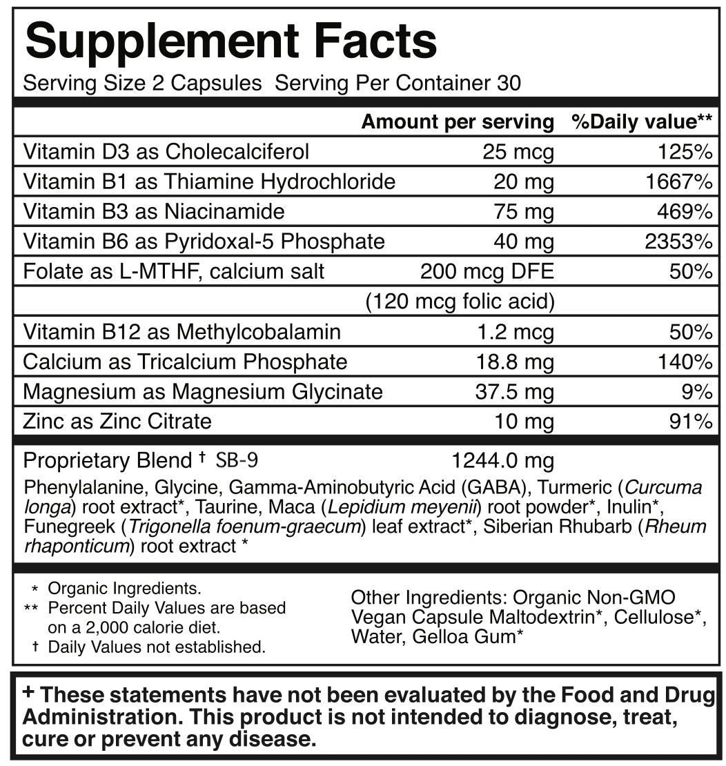 Pink Moon Menopause Supplement With SBF-9