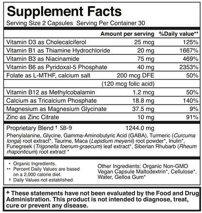 Pink Moon Menopause Supplement With SBF-9